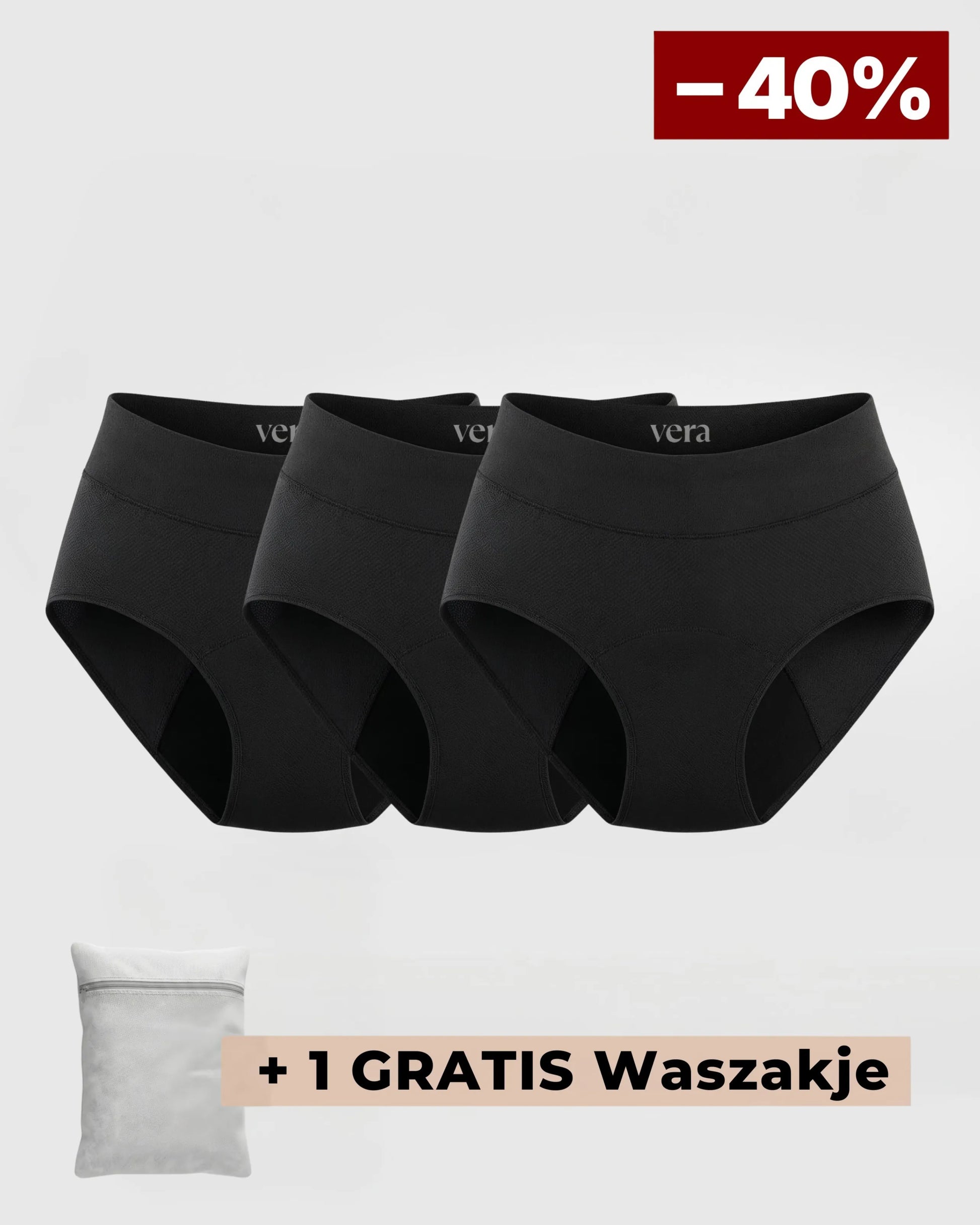 VERA© Lekvrij Ondergoed (3-Pack)