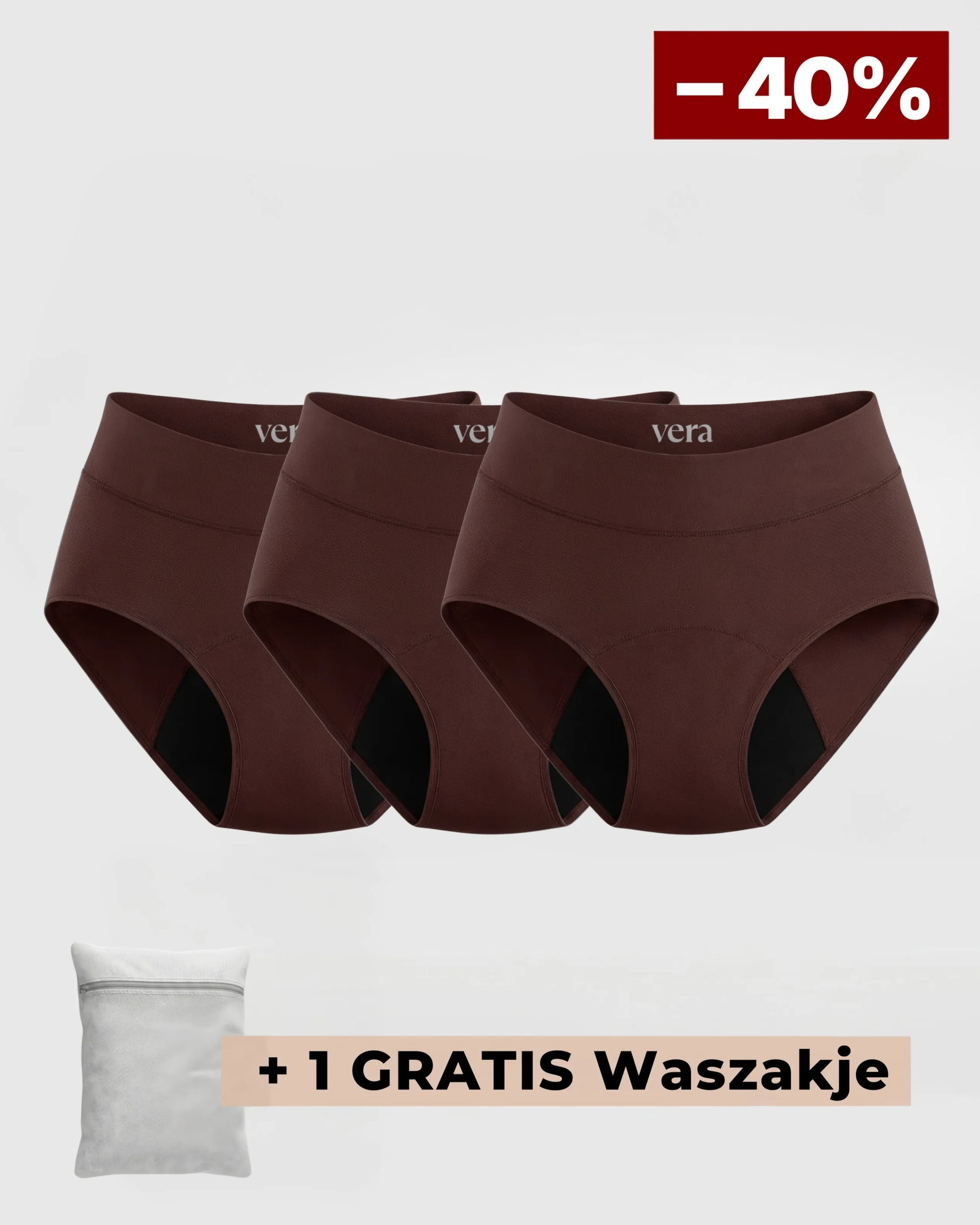 VERA© Lekvrij Ondergoed (3-Pack)