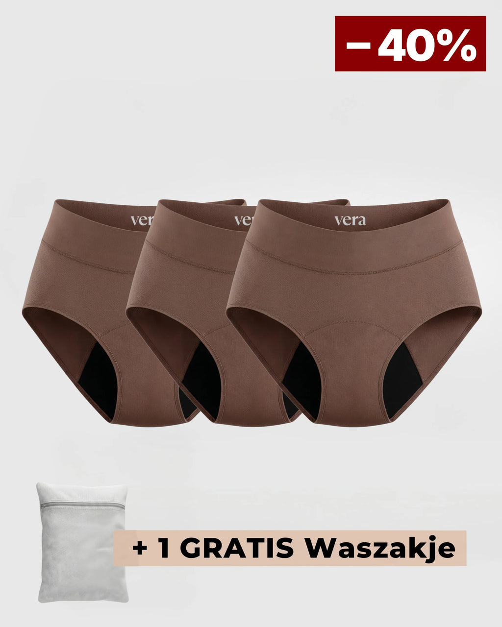 VERA© Lekvrij Ondergoed (3-Pack)