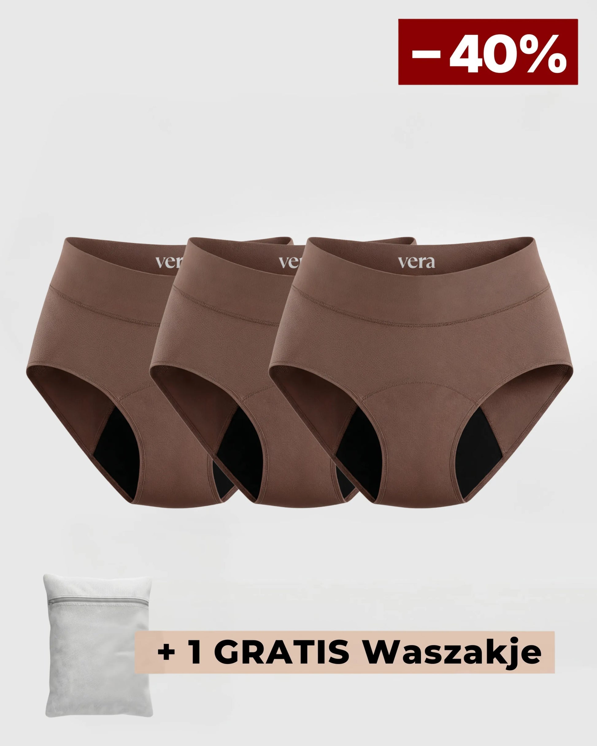 VERA© Lekvrij Ondergoed (3-Pack)