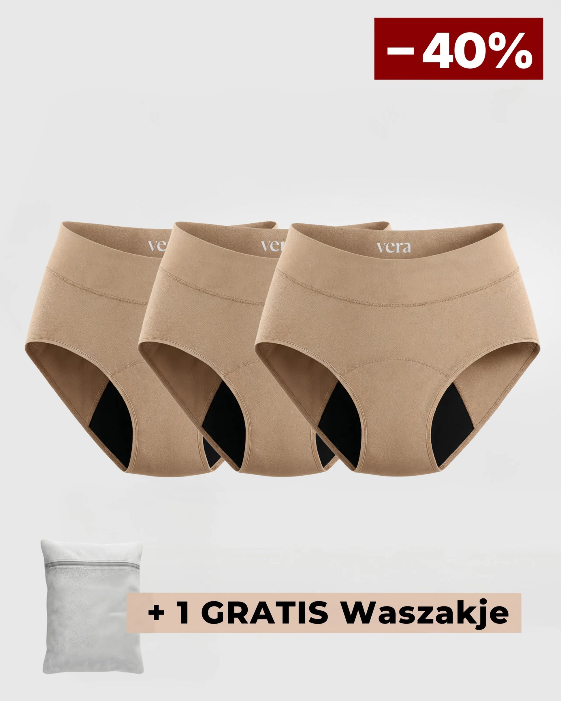 VERA© Lekvrij Ondergoed (3-Pack)