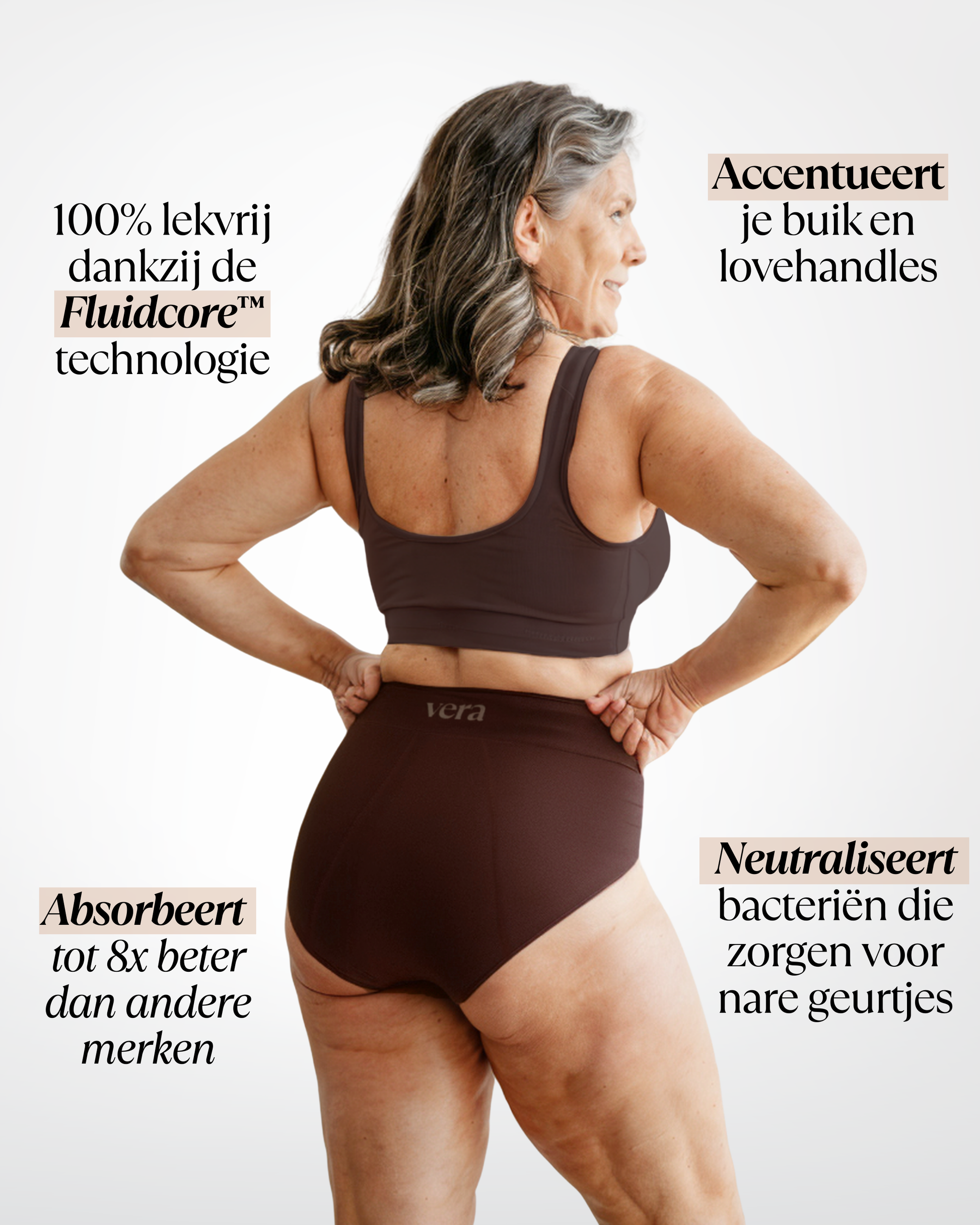 VERA© Lekvrij Ondergoed (3-Pack)