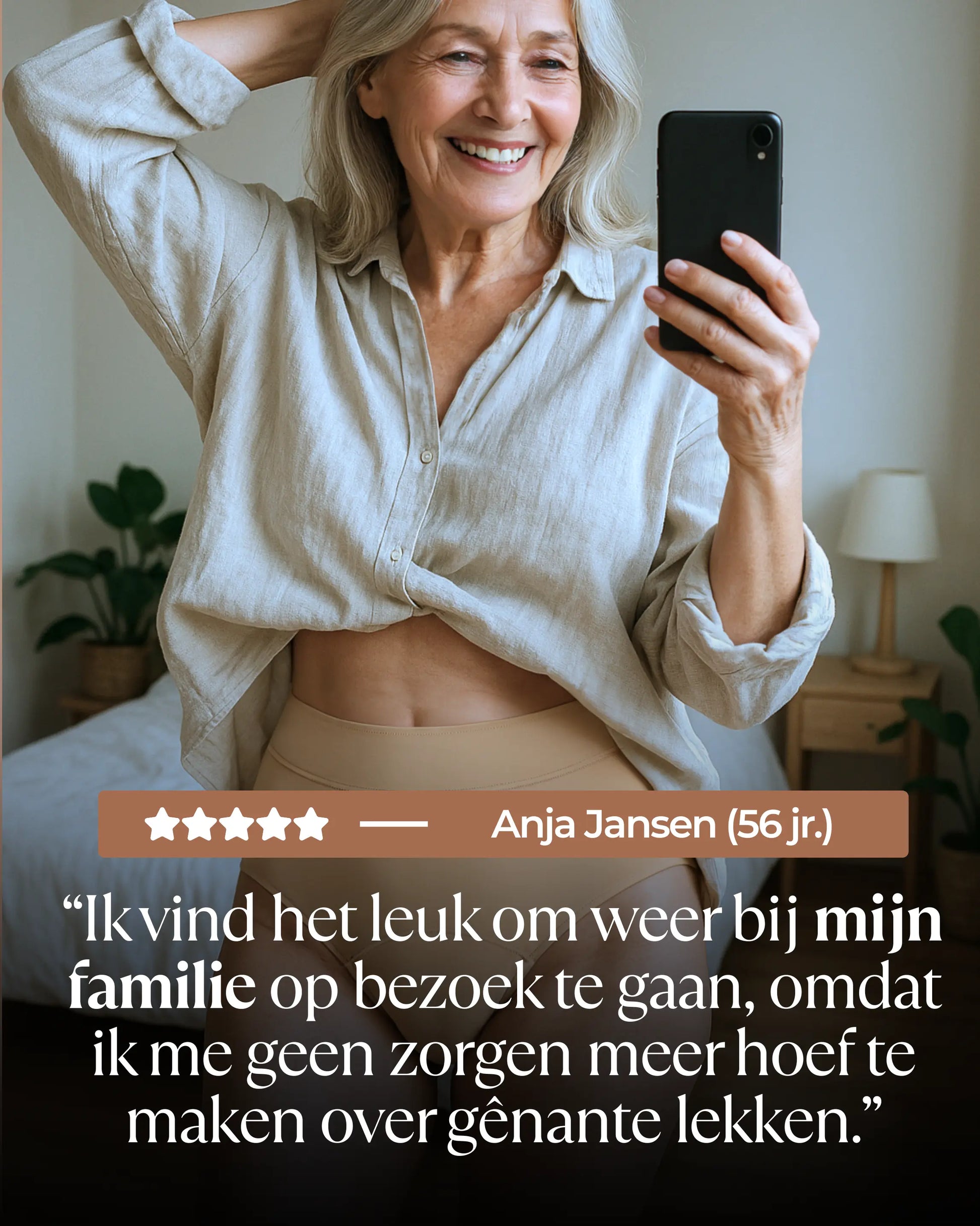 VERA© Lekvrij Ondergoed (3-Pack)